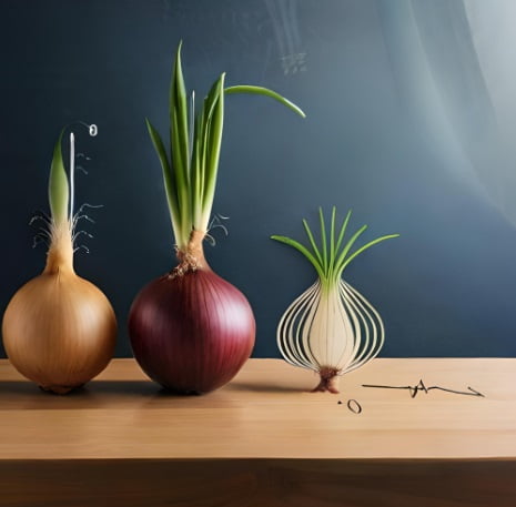 cara membuat pupuk dari daun bawang merah