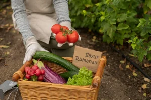 menanam sayur di rumah