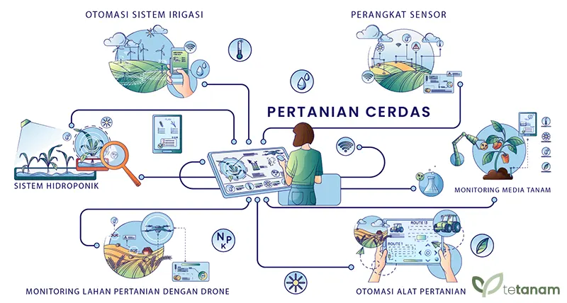 tetanam | IoT Pertanian: Masa Depan di Genggaman Petani Cerdas? iot pertanian