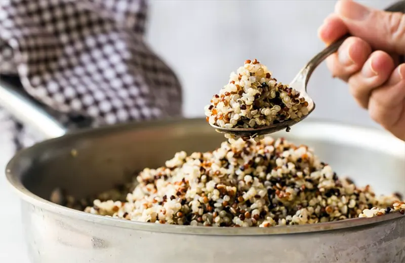 tetanam | Manfaat Quinoa: Biji Super Kuno untuk Kesehatan Modern kandungan nutrisi quinoa