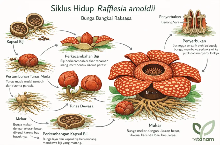 Siklus Hidup Bunga Rafflesia