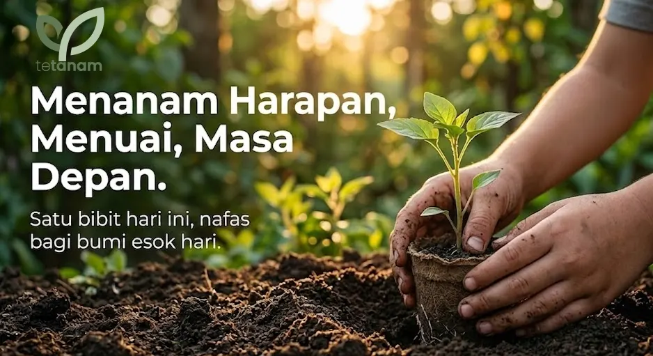 menanam tanaman