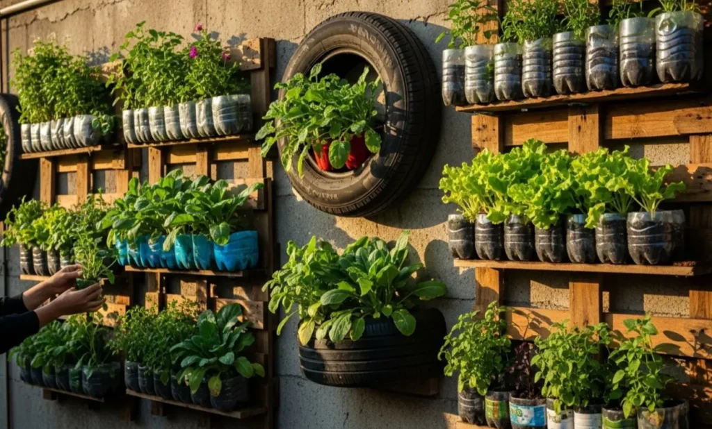 berkebun di rumah vertikal garden