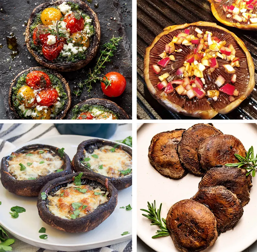 resep jamur portobello