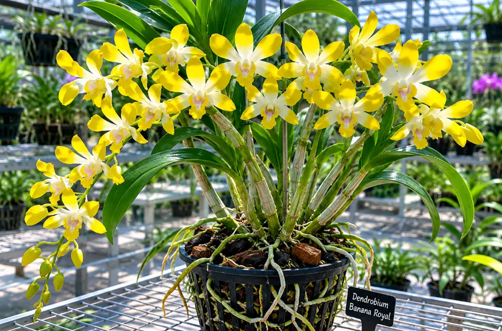 Dendrobium Banana Royal