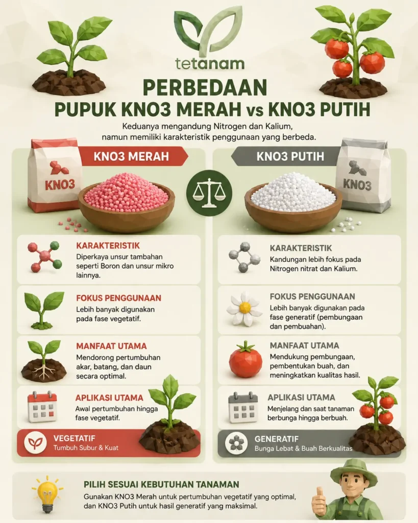 kno3 merah