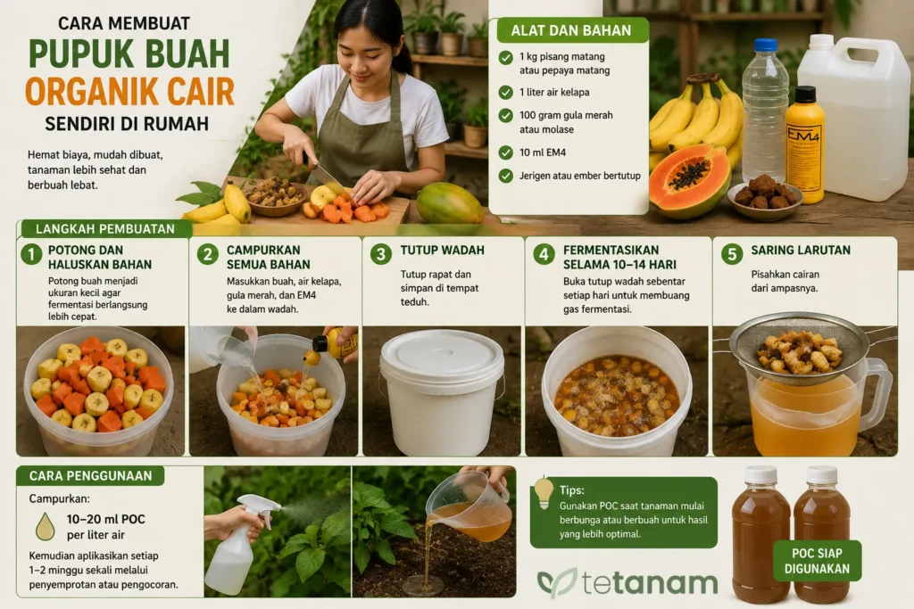pupuk buah organik